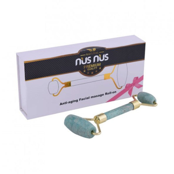 Nusnus Natural Double Sided Amazonite Stone Massage Tool Roller