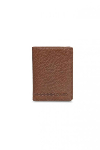 Guard Extra Thin Tan Genuine Leather Men's Wallet