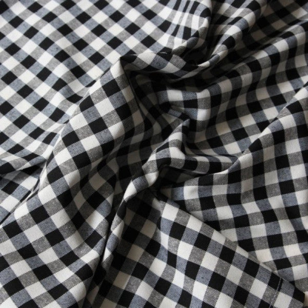 Black And White Checkered Table Cloth 140X140 Cm
