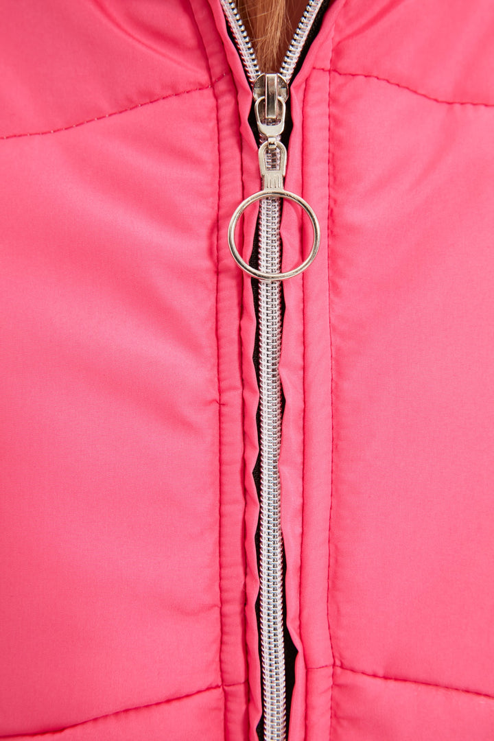 Clothes |  Trendyolmilla Zipper Closure Inflatable Coat Twoss20Mo0015.