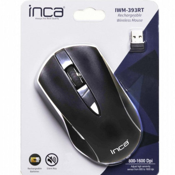 Inكا Iw-393Rt Silent Type-C-Usb Wireless الفأرة