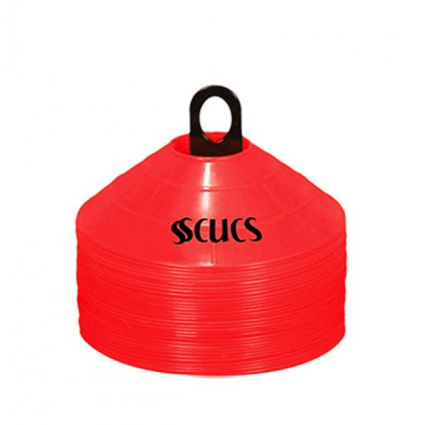 Scucs Medium Training Cones 10 Pcs Red Scx 1081