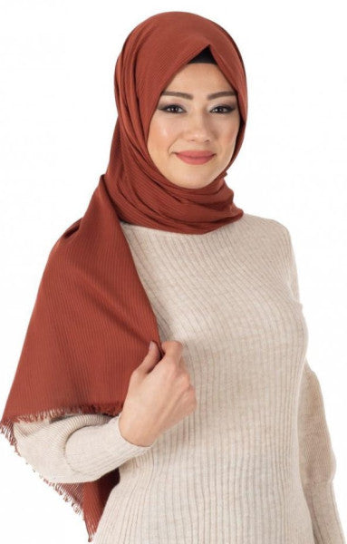 Tue Tue Ms. Hundred Percent Cotton Hijab Solid Color