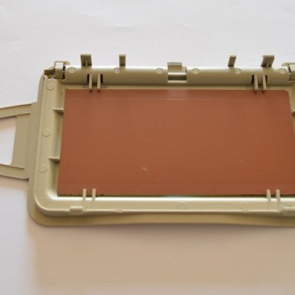 Beige Sun Blocker and Makeup Mirror Compatible with Mercedes LH