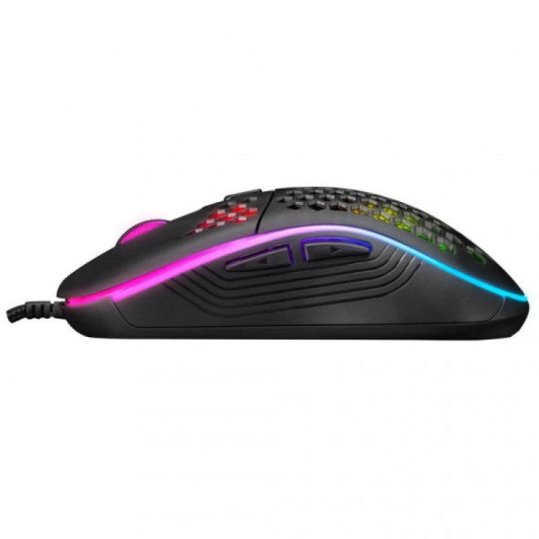 Everest SM-G66 X-HOLE Usb Black 7D Optical 8000dpi LED Lighted Gaming Mouse