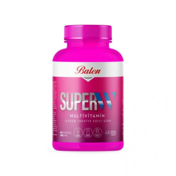Balen Super-W multivitamin kapsülü * 585 mg 60