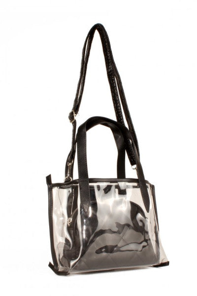 Women's  Transparent Texture Shoulder Bag