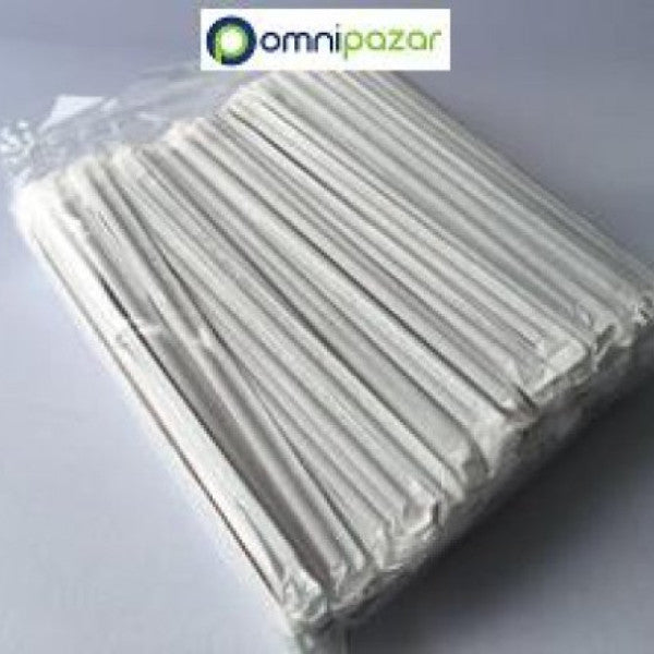 Short 200 Lu Hygienic Paper Straws