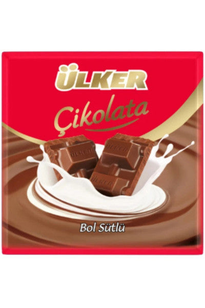 Ülker Plenty Of Milk Square Chocolate 60 G 12 Pieces