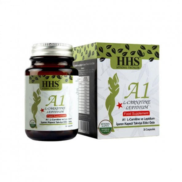 HHS A1 L-Carnitine Lepidium A+1 L Carnitine Lepidium 30 Kapsül