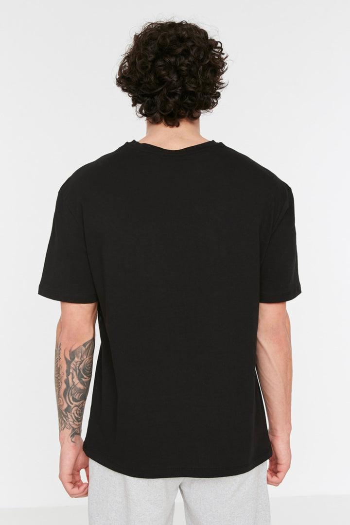 Shirts & Tops |  Trendyol Man Men's Relaxed Fit Crew Neck Short Sleeve Printed T-Shirt Tmnss20Ts0876.
