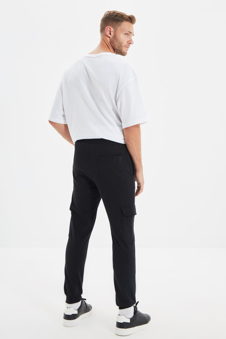 Snow Pants & Suits |  Trendyol Man Men's Slim Fit Elastic Waist And Leg Elastic Pocket Sweatpants Tmnaw20Ea0072.