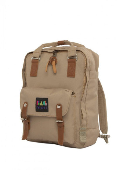 Bagmori Mink Belt Detailed Backpack