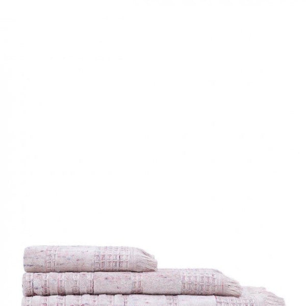 Ecocotton Maia 3-Piece Towel Set 100% Organic Cotton Inject Powder