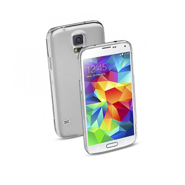 Covers |  Cellular Line Samsung Galaxy S5 Hard Case Transparent-Invisible - Inv.