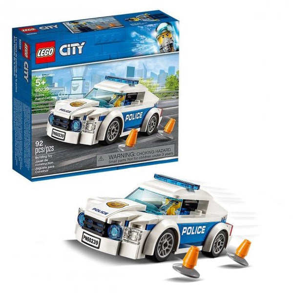 Activity & Educational Toys |  Lsc60239 Police Patrol Car /city +5 Years 92 Pcs Lego.
