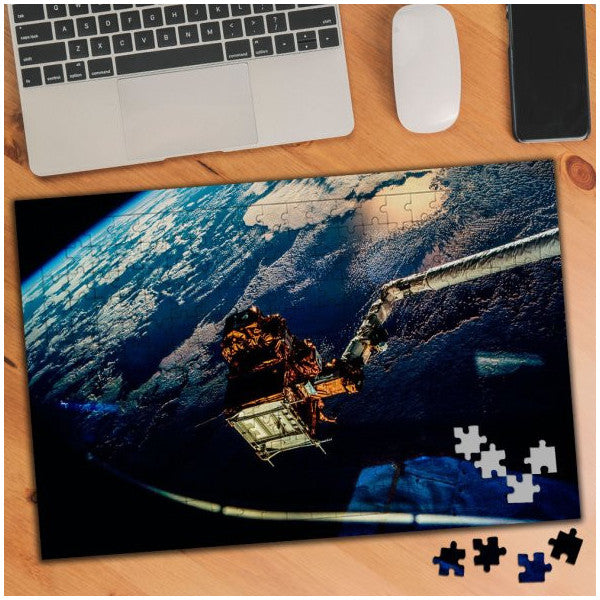 Puzzles |  Capture Satellite In Outer Space Jigsaw Puzzle 240 Piece Table-441613.