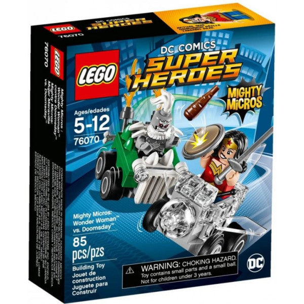 Activity & Educational Toys |  Mighty Micros 76070 Lego Super Heroes: Wonder Woman Vs Doomsday.