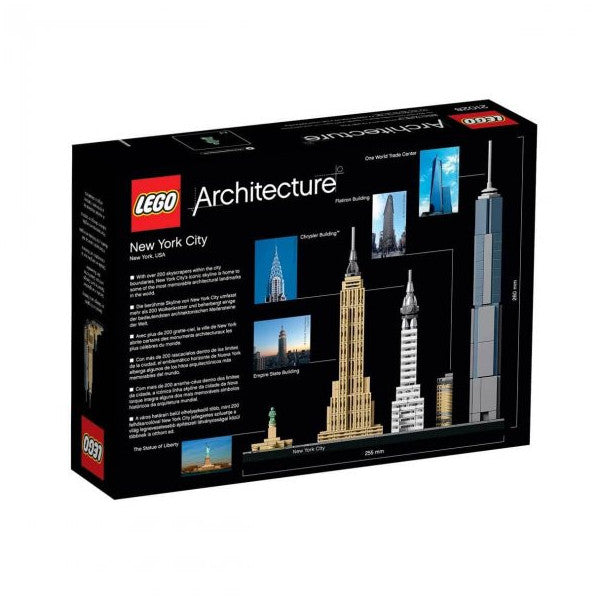 Hobby & Toys |  Lzc21028 Architecture-New York City /598 Pcs/ +12 Age / Lego.