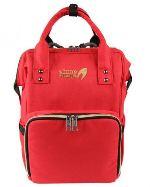 9317 Alone A Red Liquid-Tight Mother Baby Care Backpack