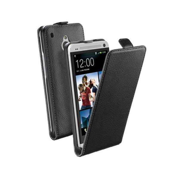 Covers |  Cellular Line Flap Essential For Htc One Mini Skin Case Black - Flap.
