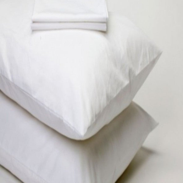 2 Pcs Hotel Liquid Proof Pillow Mattress Hidden Zipper Cotton 50X70