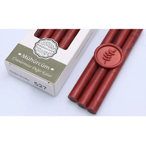 Sealing Wax Stick 11Mmx120Mm Pack of 10 Model: 527 Ember Copper