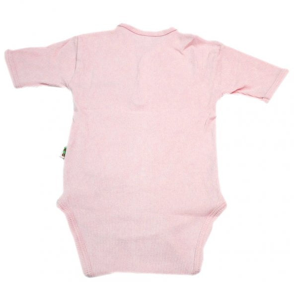 Snapsuit |  Sema Baby Half Sleeve Camisole Bodysuit (Body) - Pink 12-18 Months.