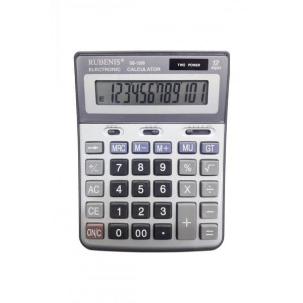 Rubenis Calculator Desktop 12 Digits Sb-1200