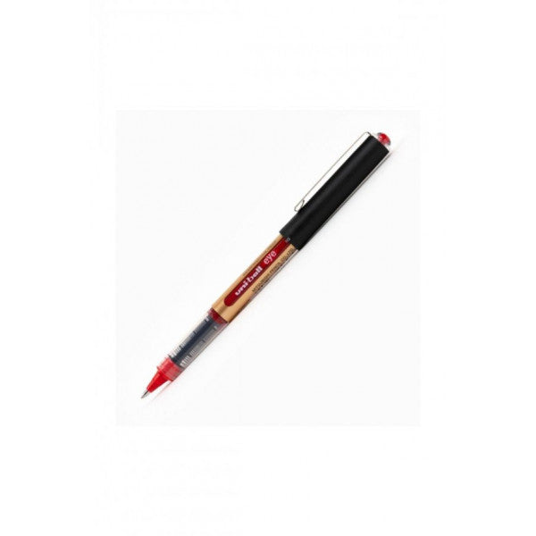 Uni-Ball Roller Pen 10 Eye Broad Gel Ball Nib Signature Pen 1.0 Mm Red Ub-150