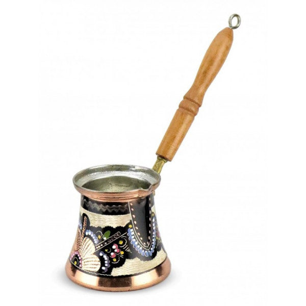 Egypt Copper Cezve with Wooden Handle