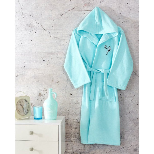Komfort Home 100% Cotton Young Bathrobe / 11-12 Ages
