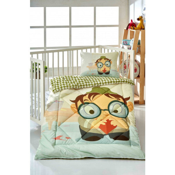 Komfort Home Digital Printed Thermal Fabric Baby Quilt Set / B5