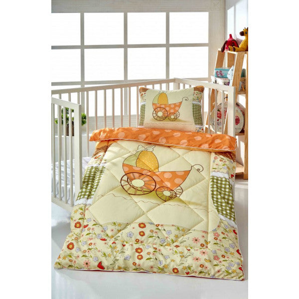 Komfort Home Digital Printed Thermal Fabric Baby Quilt Set / B2