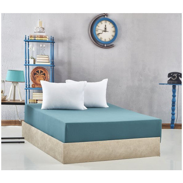 Komfort Home Double Cotton Elastic Bed Sheet 140X200 Cm