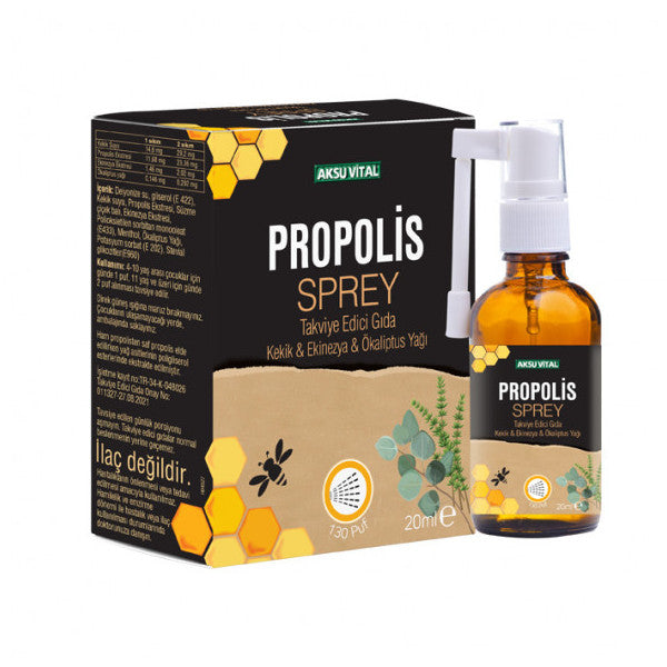 Aksu Vital Throat Spray With Propolis 20Ml