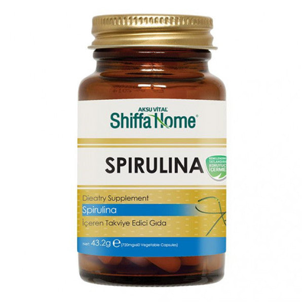 Shiffa Home Spirulina Capsules 720 Mg 60 Capsules