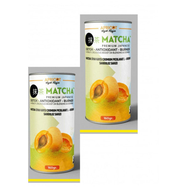 Matcha Premium Japanase Apricot Flavored Form Tea 20 X 8 Gr 2 Box