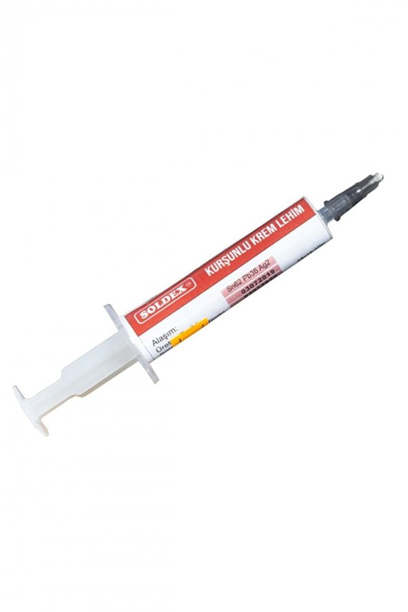 Leaded Injector 10 Gr Solder Cream Syringe