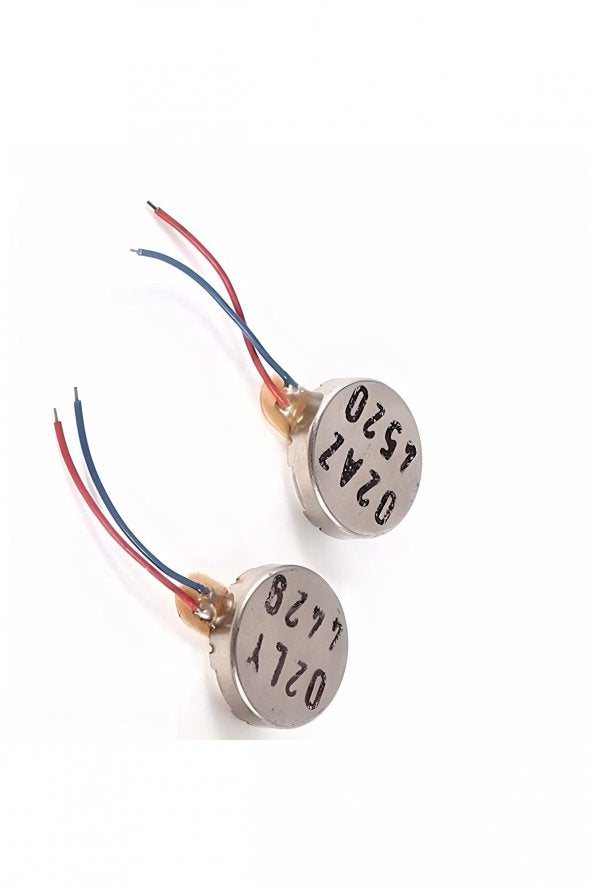 Aexit 3V Dc 2 Lead 1227 12Mm X 2.9Mm Coin Cell Phone Vibration Motor 2-Pcs 3V Vibration