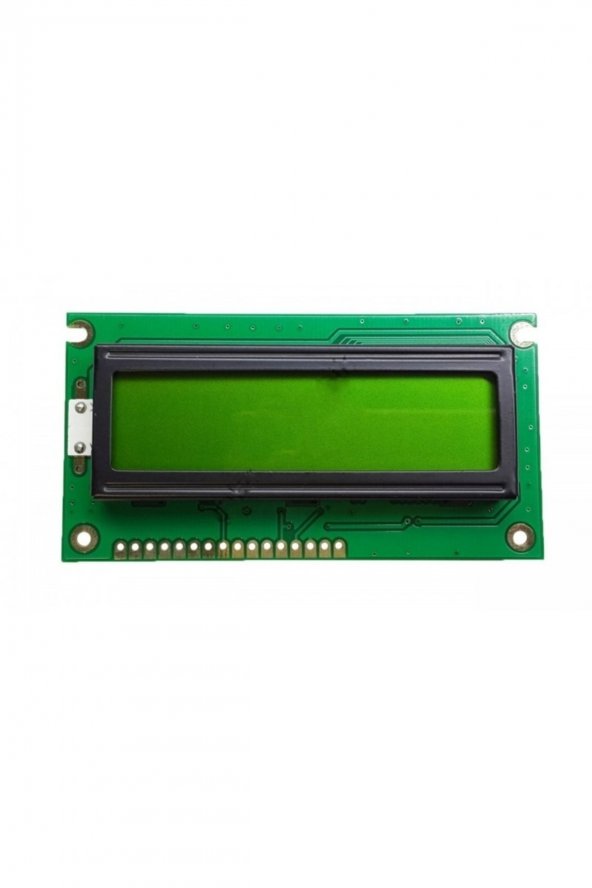 2X16 Illuminated Lcd Black On Green