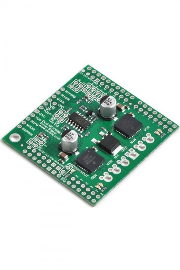 Mc33926 Dual Dc Motor Driver Shield Board For Arduino