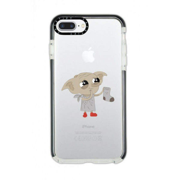 İphone 8 Plus Casetify Dobby Patterned Anti Shock Premium Silicone Phone Case With Black Edge Detail