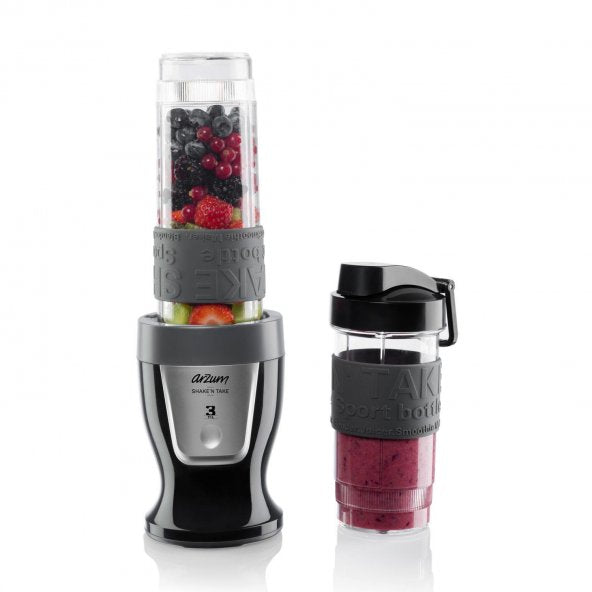 Arzum Ar1032 Shaken Take Personal 300 W Smoothie Blender Black