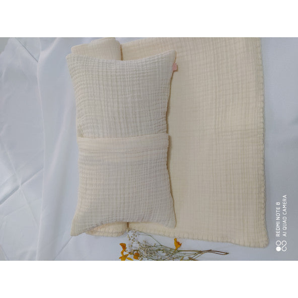 Beri Muslin Baby Pillow Cover