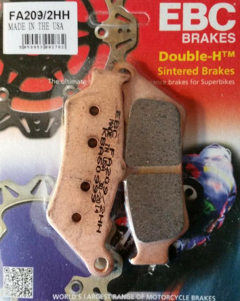 Ebc Fa209/2Hh 2006-2008 Aprilia Pegaso 650 Trial Front Brake Pads