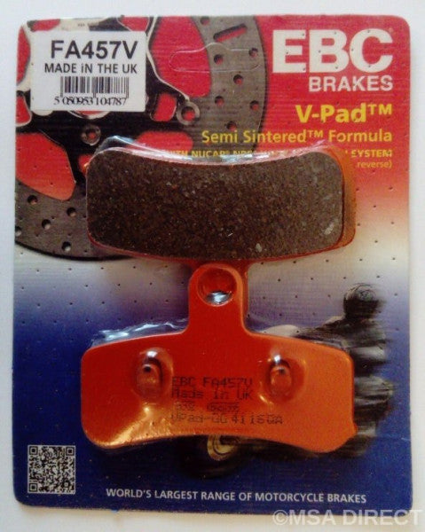 Ebc Fa457V 2008-2021 Harley-Davidson Dyna Street Bob Front Brake Pads