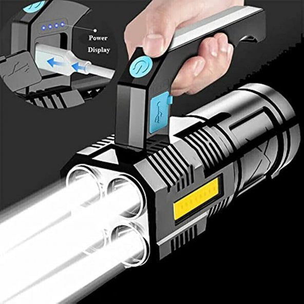 Findit 5W Usb Rechargeable Flashlight