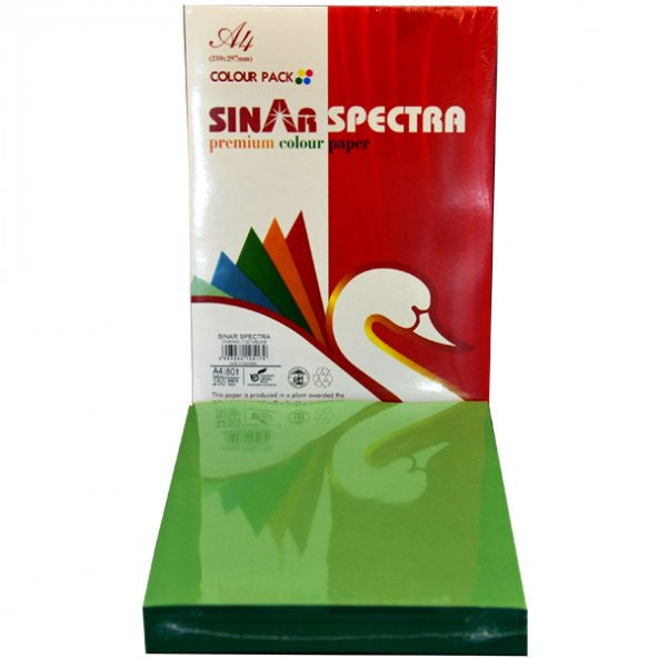 Sınar Colored Photocopy Paper 250 Lİ A4 80 GR Pastel Green (Asparagus) 41A