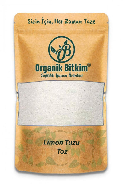 Organik Bitkim - Organic Herbal Grain Lemon Salt - 500 Gr